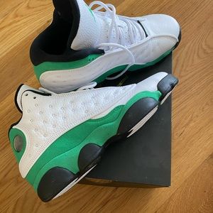 Brand New retro 13s “lucky green”